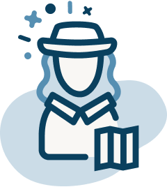 Guide icon for booking