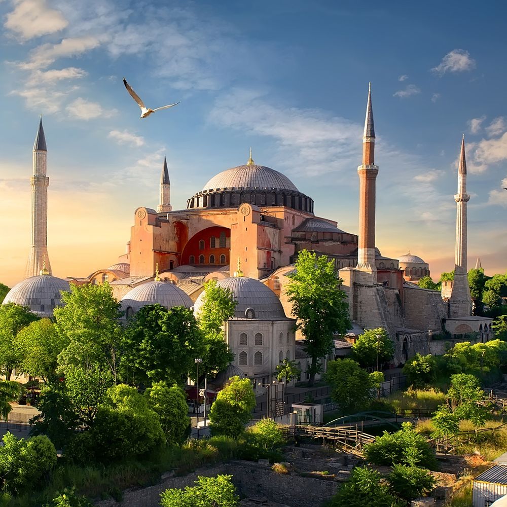 Istanbul Hagia Sophia building